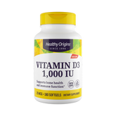 Healthy Origins, Vitamin DЗ Gels, 1000 IU, Lanolin, 180 Softgels